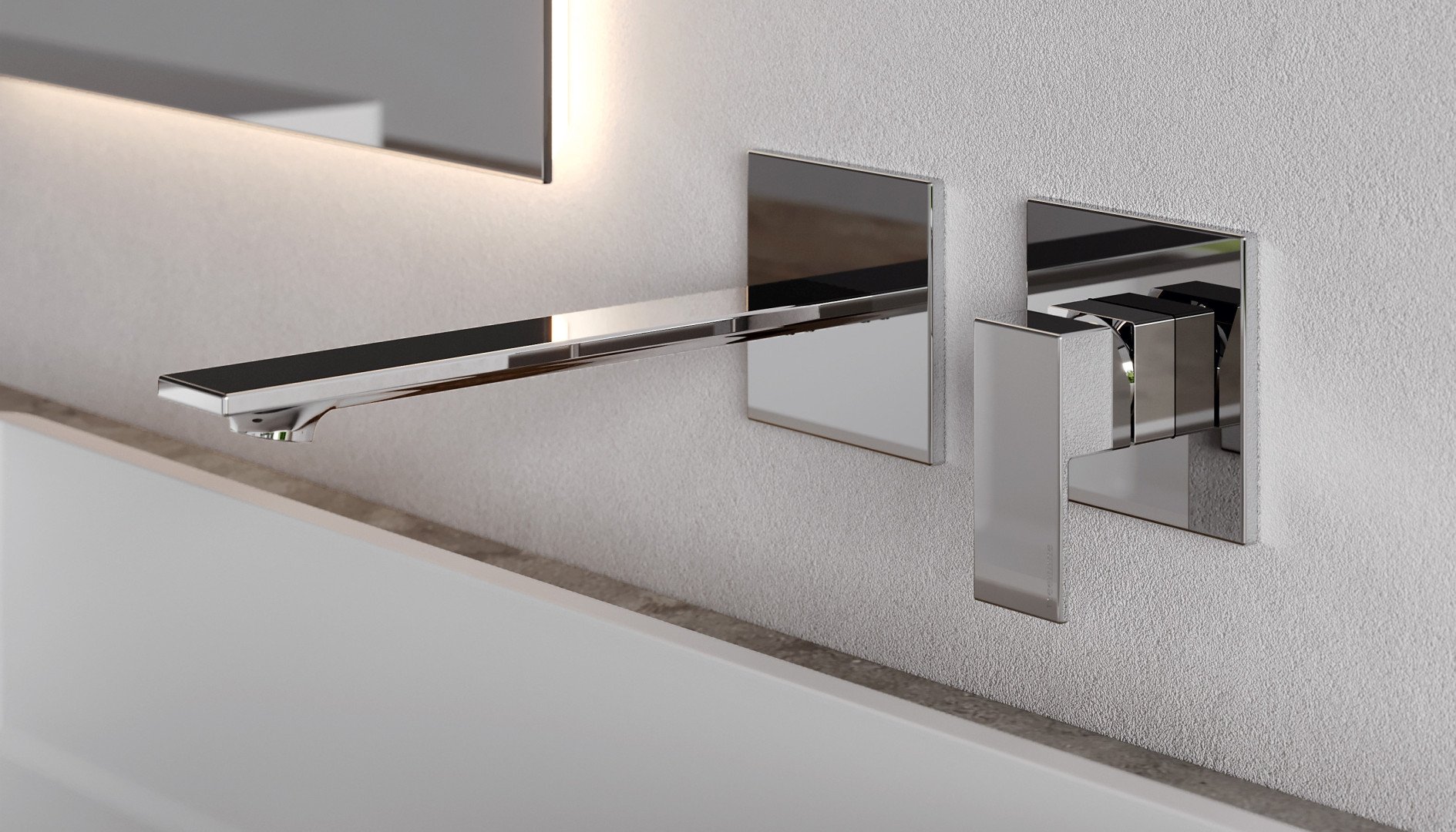 Squared or rounded lines for your taps?