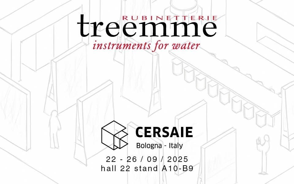Cersaie 2025 : une nouvelle expérience sensorielle avec Rubinetterie Treemme