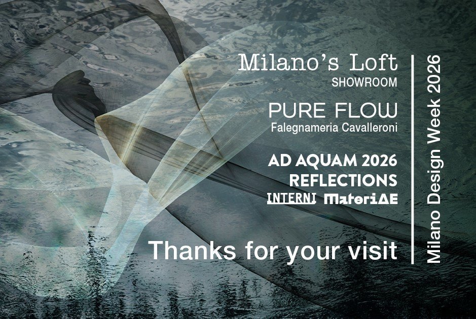 Milano Design Week 2026 | Un remerciement de la part de Rubinetterie Treemme
