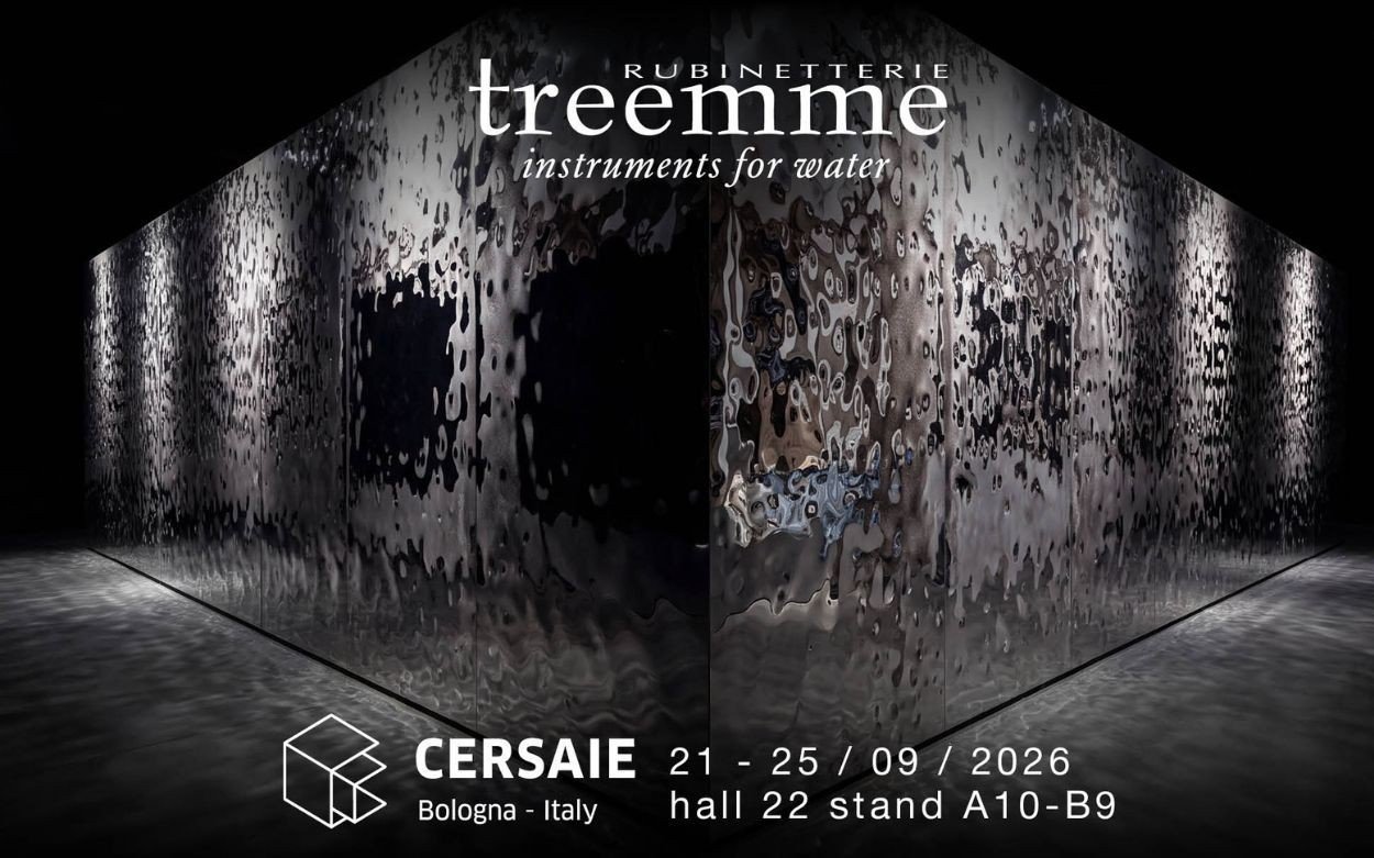 A partir del 21 de septiembre, en Bolonia con Rubinetterie Treemme