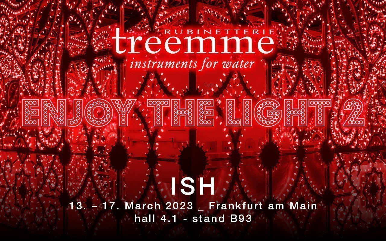 Rubinetterie Treemme inaugure l’année 2023 avec un rendez-vous des plus importants : le salon ISH